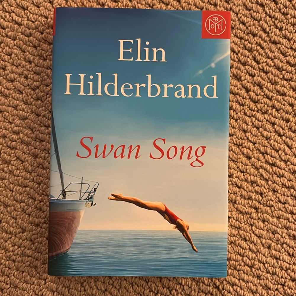 Swan Song by Elin Hilderbrand BOTM hardcover
